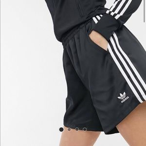 Adidas original satin shorts